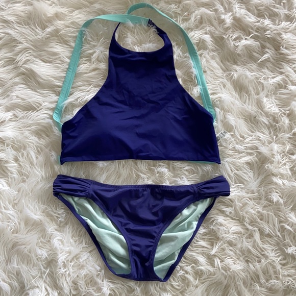 2 piece bathing suit PINK - Picture 1 of 7